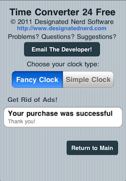 Time Converter 24 iOS Screenshot 3